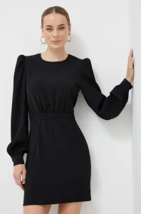 Šaty Silvian Heach čierna farba, maxi, priliehavé