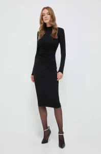 Šaty Silvian Heach čierna farba, mini, priliehavé #8748495