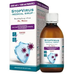 STOPVIRUS Medical sirup Dr. Weiss multibylinný sirup (200 ml + 100 ml navyše) 1x300 ml