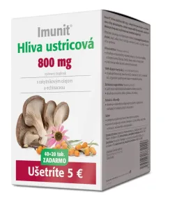 Simply You Hliva ustricová 800 mg s rakytníkom a echinaceou Imunit 40 tob. + 20 tob. ZADARMO