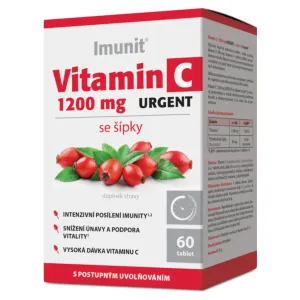 Vitamín C 1200 mg URGENT so šípkami Imunit tbl s postupným uvoľňovaním 1x60 ks