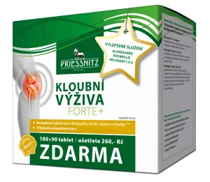 Simply You Priessnitz kĺbová výživa Forte + kolagény 180 tbl. + 90 tbl. ZADARMO