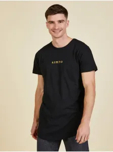 Čierne pánske tričko Simpo Aspera #663481