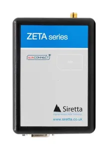 Siretta Zeta-N-Lte(Eu)  Starter Kit Industrial Modem W/gpio, Lte, Rs232/usb
