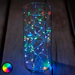 LED svetelná reťaz Knirke multi, RGB, 40 svetiel