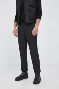 Nohavice Sisley pánske, čierna farba, jogger #184936
