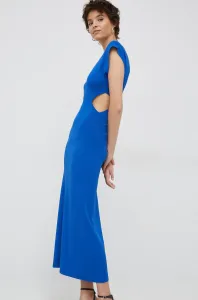 Šaty Sisley maxi, priliehavá #7526541