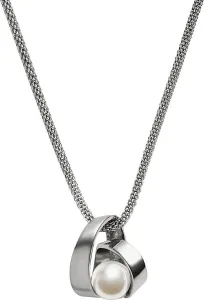 Skagen Dámsky oceľový náhrdelník s perlou SKJ0749040