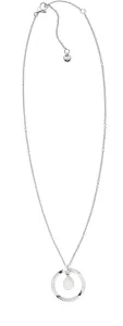 Skagen Luxusné oceľový náhrdelník s pravou riečnou perlou Agnetha SKJ1395040
