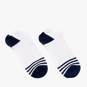 Pánske biele členkové ponožky - Spodná bielizeň #4082251