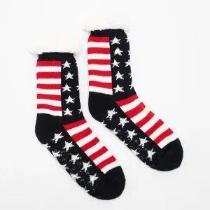 Dámske zimné ponožky so vzormi - Spodná bielizeň #4081430