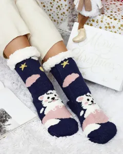 Royalfashion Dámske zimné ponožky s vianočným vzorom #8536140