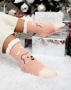 Royalfashion Dámske zimné ponožky s vianočným vzorom #8536142