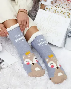 Royalfashion Dámske zimné ponožky s vianočným vzorom #8536144