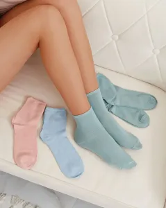 Royalfashion Viacfarebné dámske ponožky 5 ks #8694539