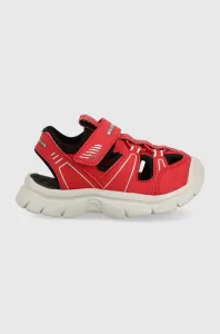 Detské sandále Skechers červená farba #9260526