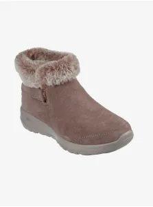 Zimná obuv pre ženy Skechers - hnedá #622588