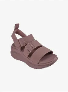 Skechers D'LUX WALKER-RETRO COSMOS Dámske sandále, ružová, veľkosť