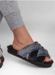 Papuče, žabky pre ženy Skechers - čierna, sivá #620739