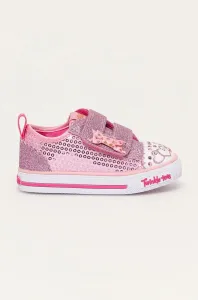 Topánky Skechers ružová farba #9386694