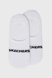 Ponožky Skechers (2-pak) biela farba #5467131