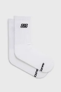 Ponožky Skechers (2-pak) biela farba #5467118