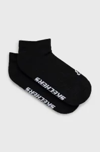 Ponožky Skechers (2-pak) čierna farba #208885