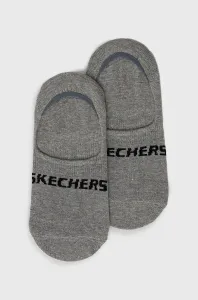 Ponožky Skechers (2-pak) šedá farba #5467130