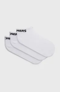 Ponožky Skechers (3-pak) biela farba #210611