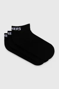 Ponožky Skechers (3-pak) biela farba #5467156