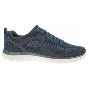 Skechers SUMMITS BRISBANE Pánska voľnočasová obuv, tmavo modrá, veľkosť
