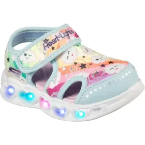 Skechers HEART LIGHTS SANDALS-CUTIE CLOUDS Dievčenské sandále, mix, veľkosť #9588074