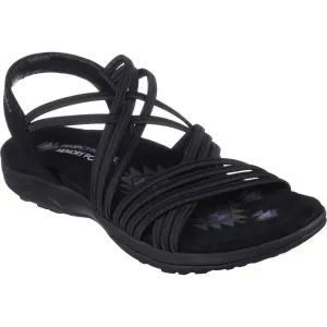 Skechers REGGAE SLIM Dámske sandále, čierna, veľkosť #9491667