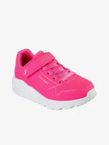 Skechers UNO LITE Detská voľnočasová obuv, ružová, veľkosť #5729573