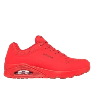 Skechers UNO Pánska voľnočasová obuv, červená, veľkosť 41