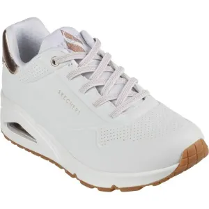 Skechers UNO - SHIMMER AWAY Dámska obuv na voľný čas, biela, veľkosť #9153068