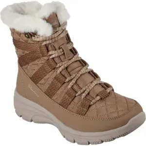 Skechers EASY GOING - MORO STREET Dámska zimná obuv, hnedá, veľkosť 36