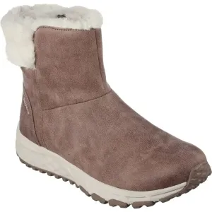 Skechers ESCAPE PLAN - COZY COLLAB Dámska zimná obuv, hnedá, veľkosť #8387167