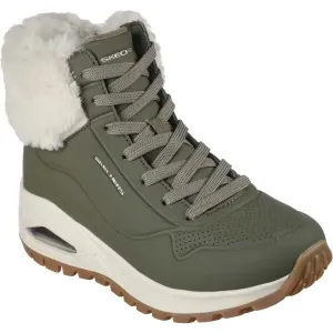 Skechers UNO RUGGED - FALL AIR Dámska zimná obuv, khaki, veľkosť #8378755