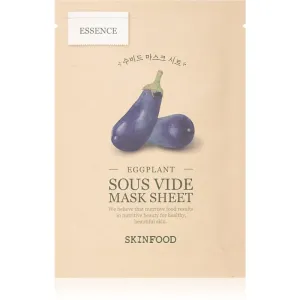 Skinfood Sous Vide Eggplant hydratačná plátienková maska pre rozjasnenie pleti 1 ks