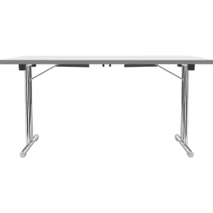 Sklápací stôl s podstavcom s nohami tvaru dvojitého T - kaiserkraft #3729189
