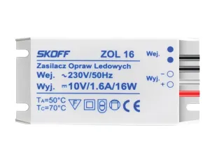 Skoff Zol 16 10V DC 16W - napájací zdroj (Skoff Zol 16 10V DC 16W)