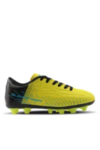 Slazenger Score Kr Football Mens Turf Shoes Neon Yellow / Black