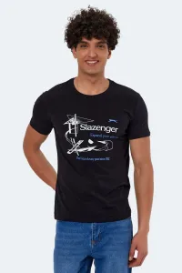 Slazenger Karel Pánske tričko čierne
