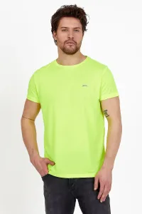 Slazenger Republic Pánske tričko Neon Green