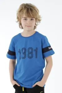 Slazenger Boys' T-Shirt, Blue T-Shirt, T-shirt #6169208