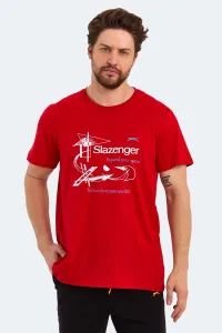 Slazenger Karnen oversized tričko pánske červené #6743702