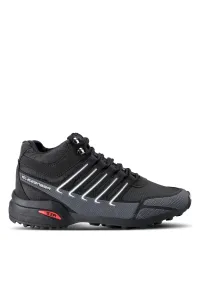 Slazenger Abner Men's Outdoor Boots Black Sa22oe027-500 #7507195