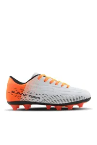 Slazenger Score I Krp Football Boys Football Cleats Shoes White / Orange
