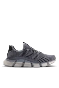Slazenger Zander Sneaker Mens Shoes Dark Grey / Black